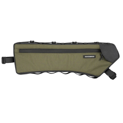 Bicycle frame bag, triangle bag, 1.9L, ultra-thin & quick access, ROCKBROS