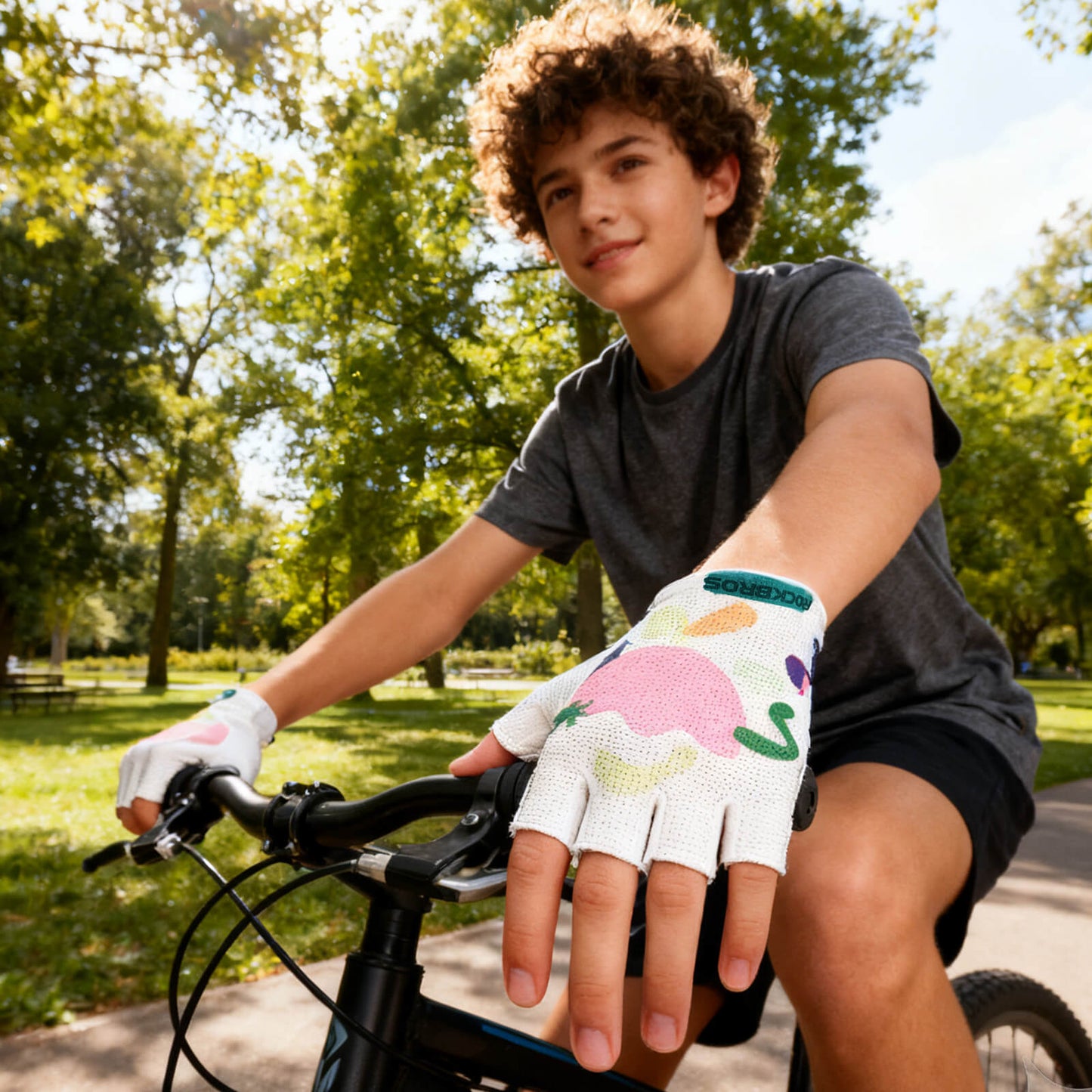 ROCKBROS Half-Finger Cycling Gloves, SBR Breathable