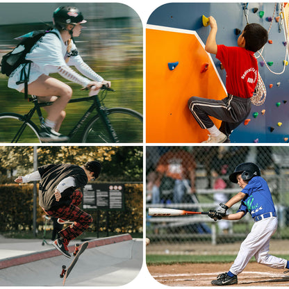 Cycling gloves with SBR padding, breathable, highly flexible, ROCKBROS