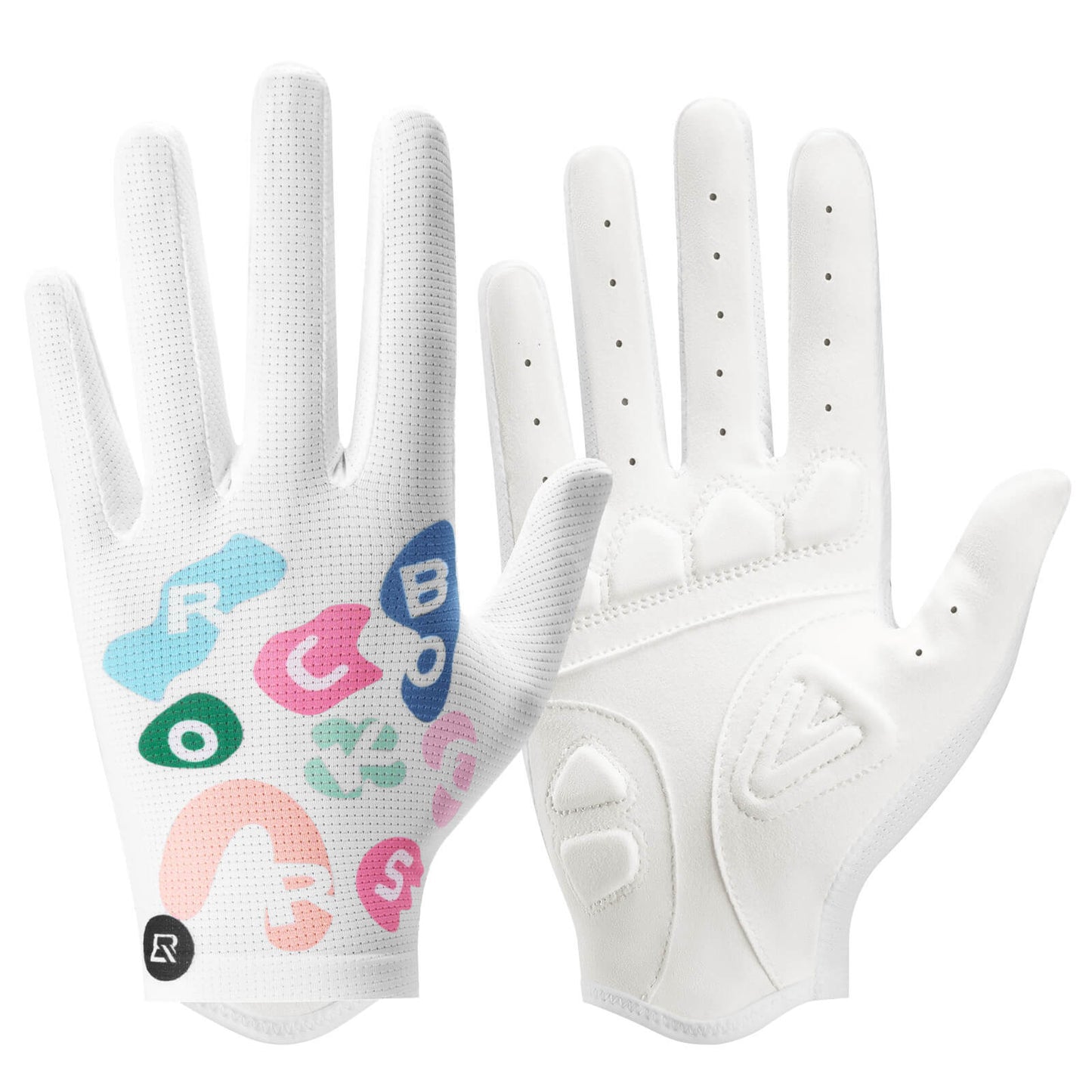 Cycling gloves with SBR padding, breathable, highly flexible, ROCKBROS