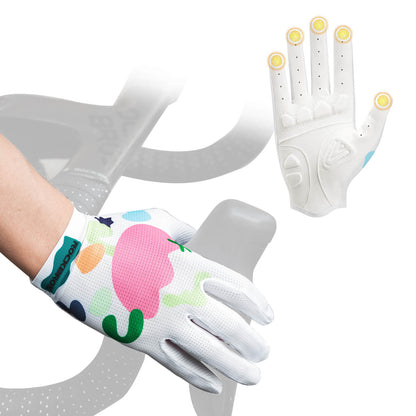Cycling gloves with SBR padding, breathable, highly flexible, ROCKBROS