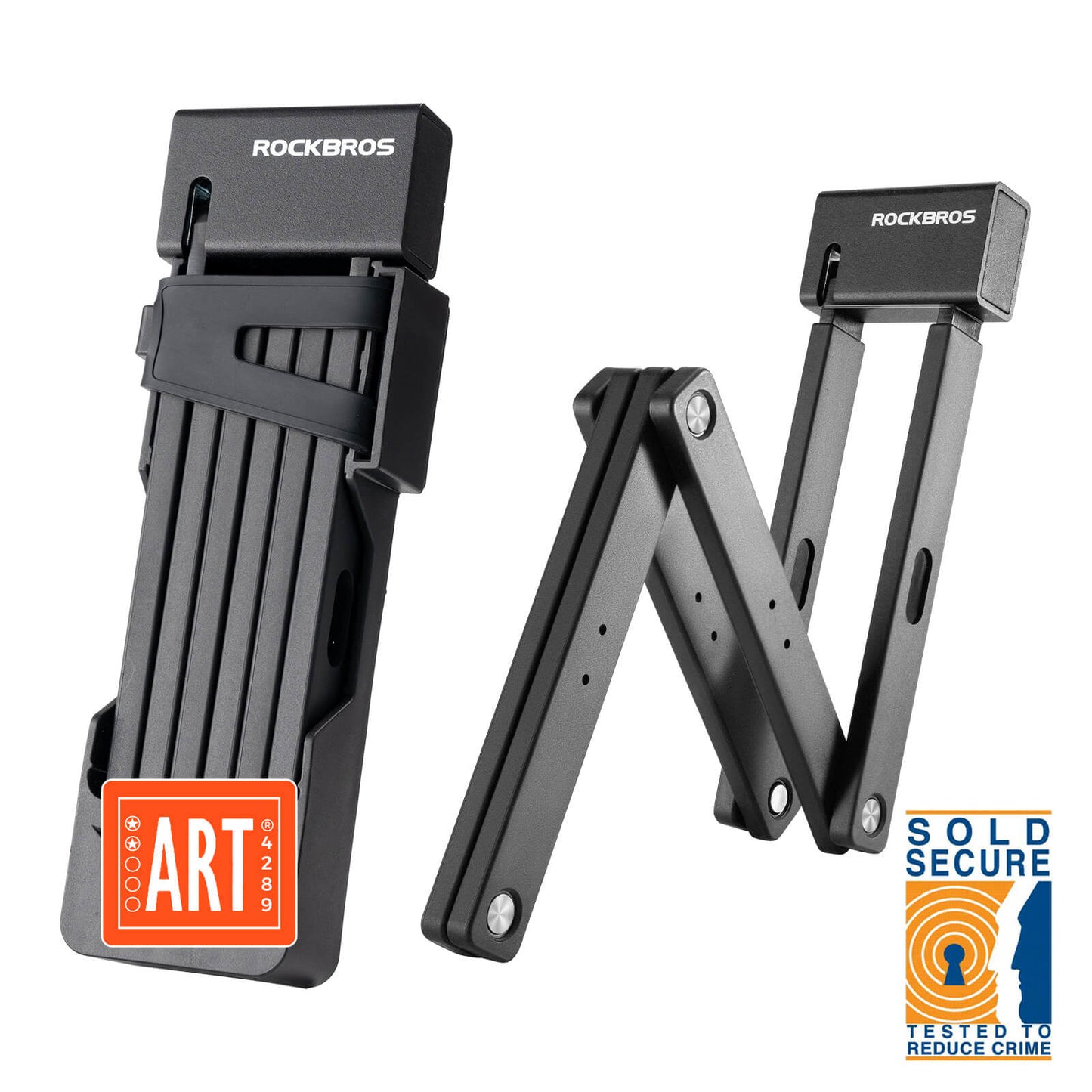 Folding bike lock 104 cm Foldable ROCKBROS