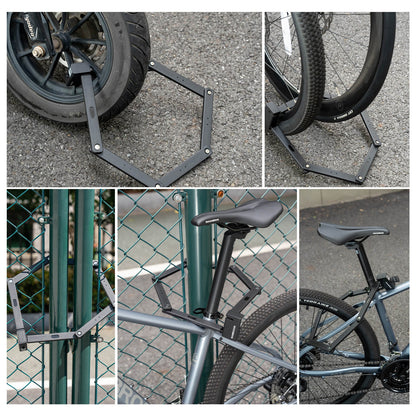 Folding bike lock 104 cm Foldable ROCKBROS
