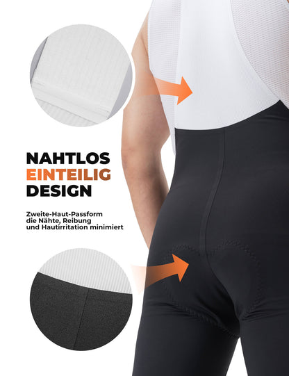 Men's Long Padded Cycling Bib Tights ROCKBROS