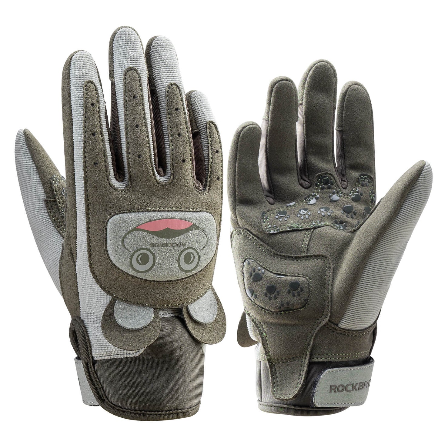 Kids' Cycling Gloves Breathable & Non-Slip With SBR Protection ROCKBROS