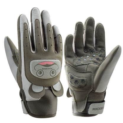 Kids' Cycling Gloves Breathable & Non-Slip With SBR Protection ROCKBROS