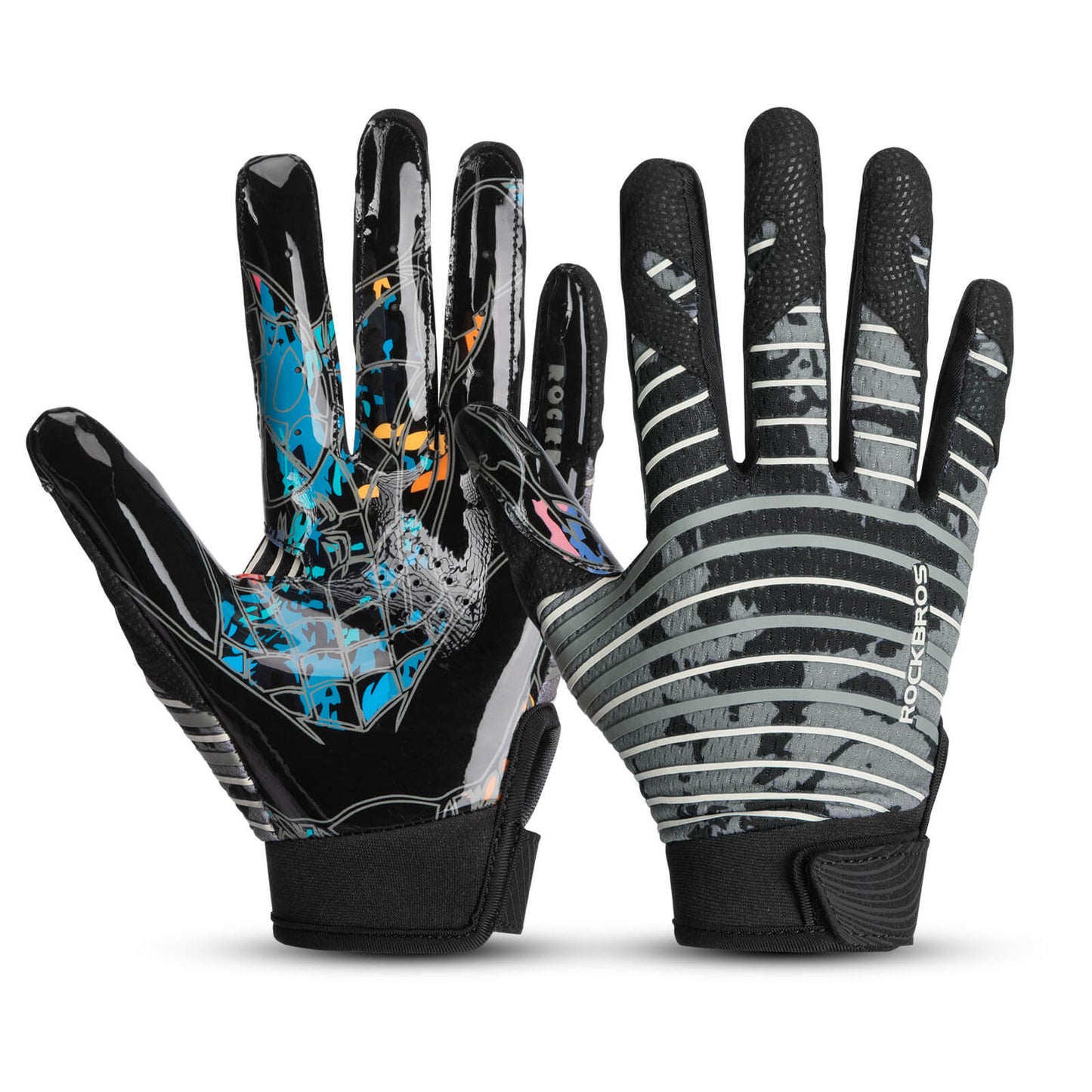 Kids' Professional Sports Gloves, Breathable and Elastic, ROCKBROS