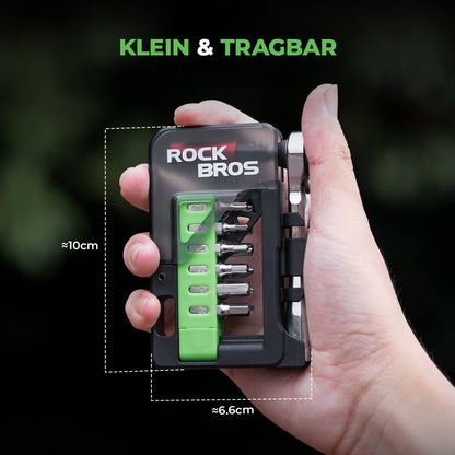 Magnetic bicycle tool set with ratchet wrench ROCKBROS