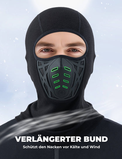 Multifunctional ballast hood, windproof & dustproof, breathable with neck protection, ROCKBROS
