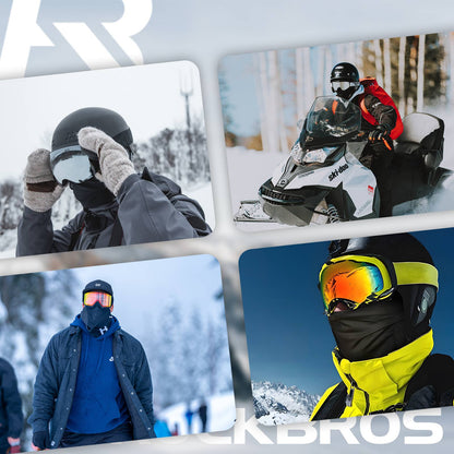 Multifunctional Fleece Balaclava Soft Face Mask Tube Scarf ROCKBROS