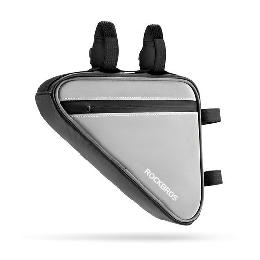 Bicycle bag, reflective frame bag, triangular bag, 0.9L, ROCKBROS