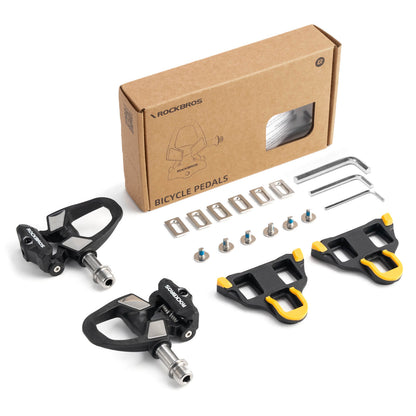 SPD bicycle pedals with adjustable tension ROCKBROS