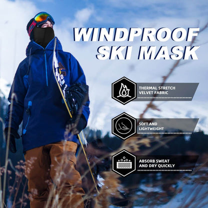 ROCKBROS Sturmhaube Winter Balaclavas für Outdoorsports