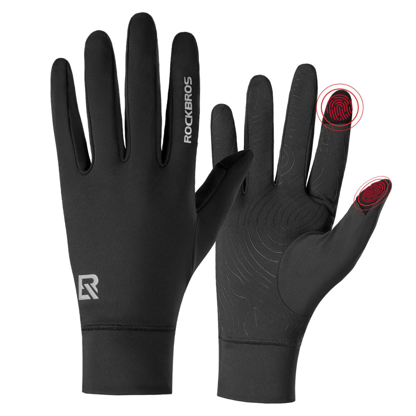 ROCKBROS Anti-Slip Reflective Cycling Gloves