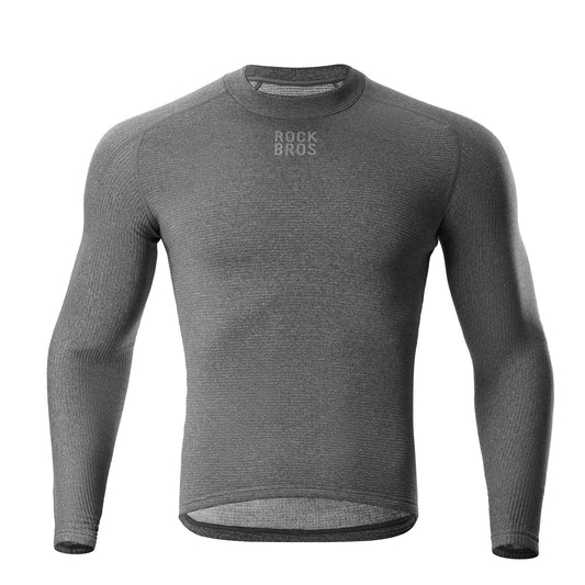 Double-layer cycling underwear, reflective, thermally insulated, men's, ROCKBROS
