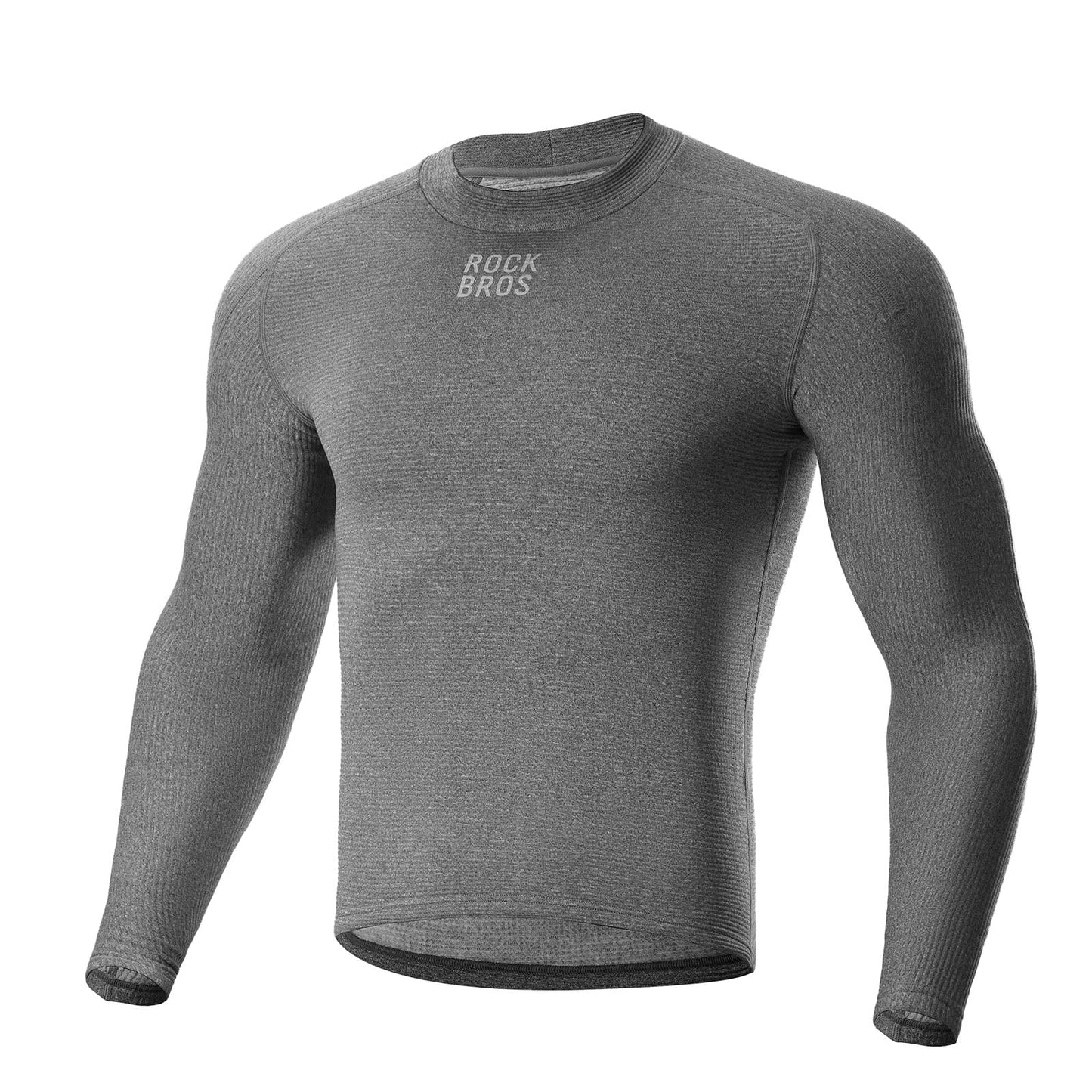 Double-layer cycling underwear, reflective, thermally insulated, men's, ROCKBROS