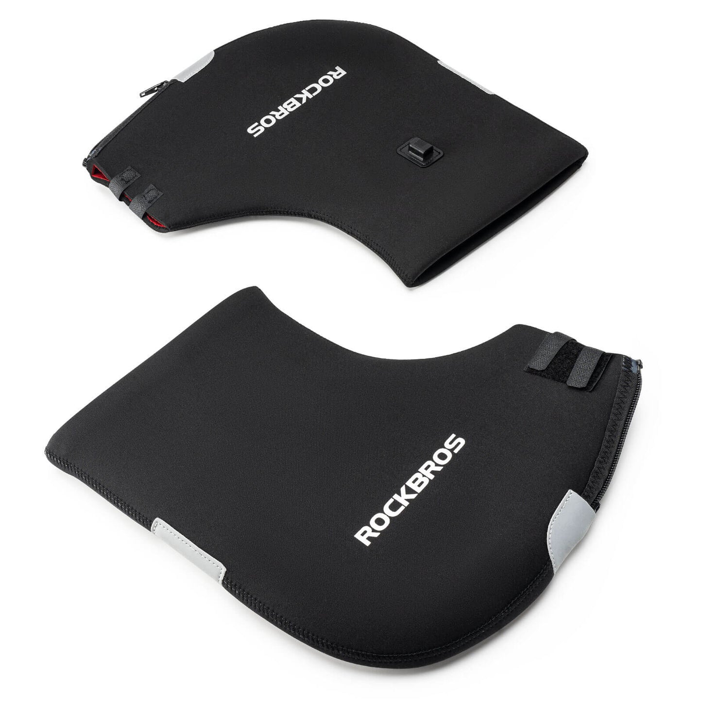 Heated, water-resistant bicycle handlebar muffs - rechargeable ROCKBROS