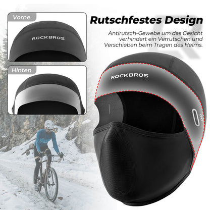 Balaclava Fleece Under-Helmet Mask for Cycling and Skiing ROCKBROS