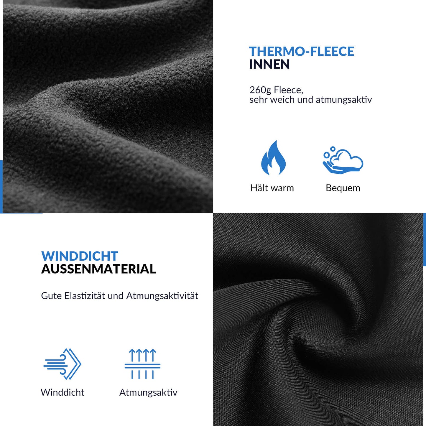 Balaclava for maximum comfort and perfect hair protection ROCKBROS