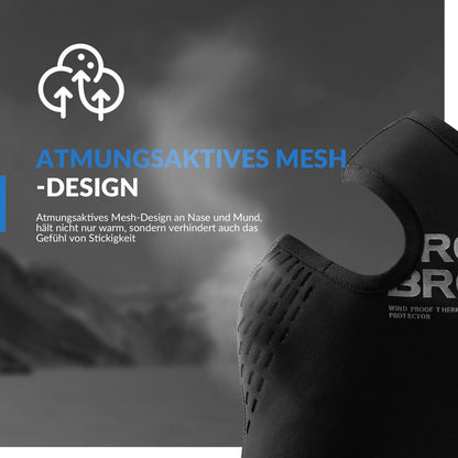 Balaclava for maximum comfort and perfect hair protection ROCKBROS