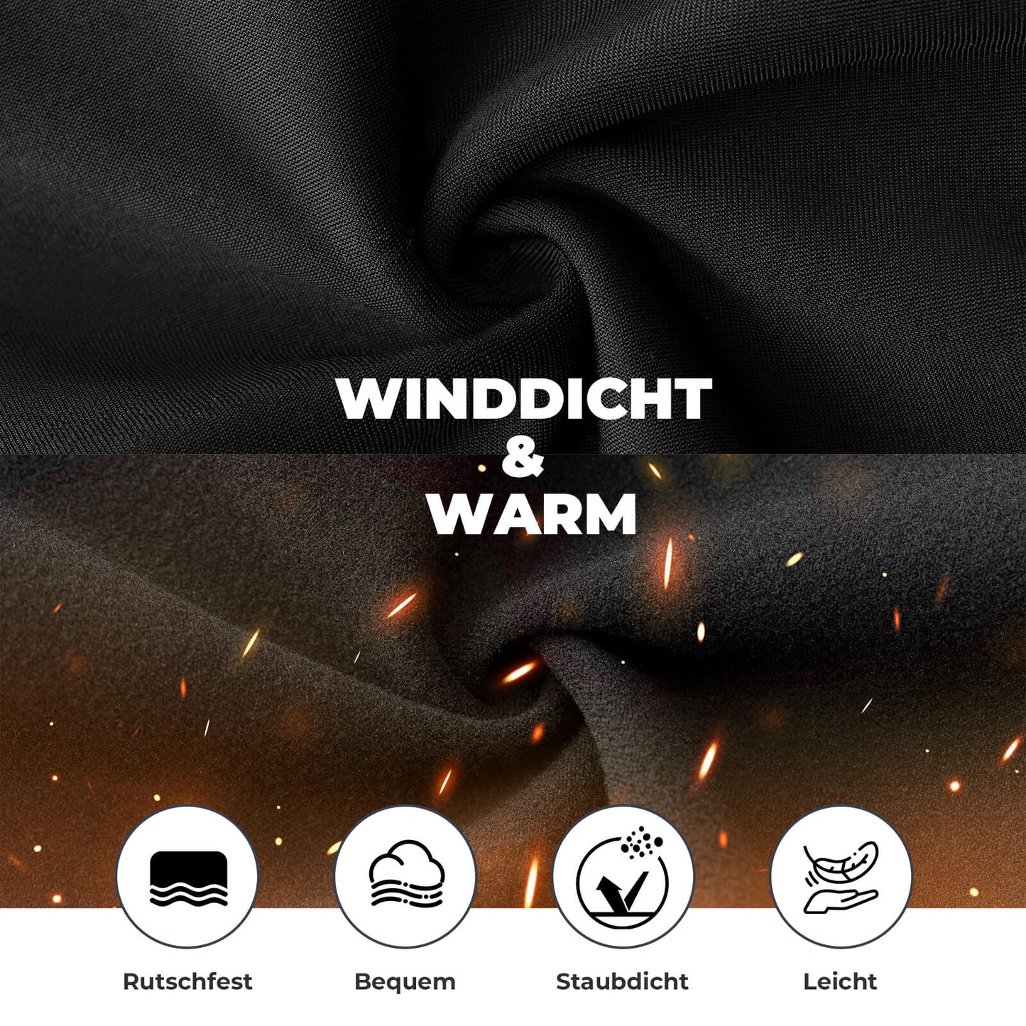 Balaclava, Windproof, Breathable Fleece, for Outdoor Sports, Unisex, ROCKBROS