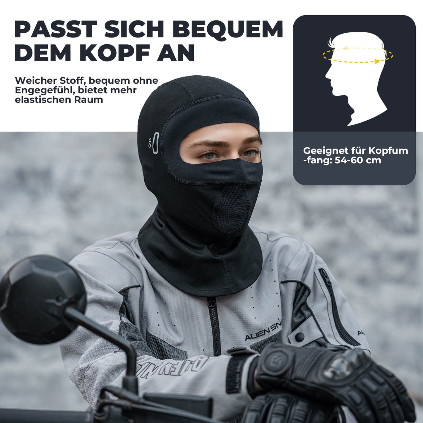 Balaclava, Windproof, Breathable Fleece, for Outdoor Sports, Unisex, ROCKBROS
