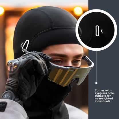 Balaclava, Windproof, Breathable Fleece, for Outdoor Sports, Unisex, ROCKBROS