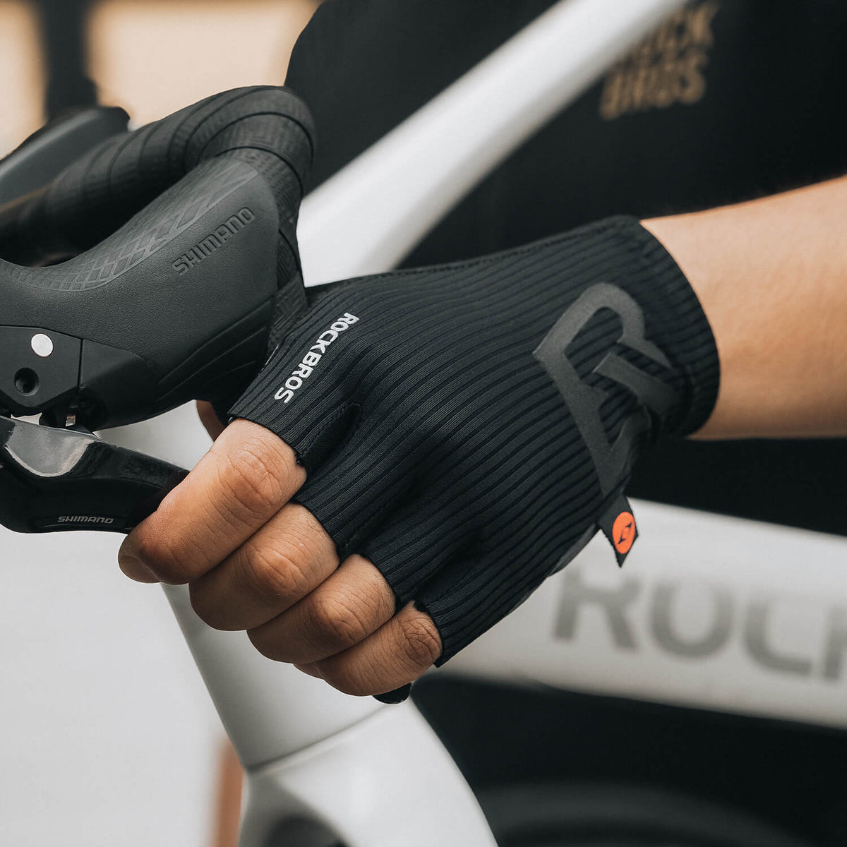 ROCKBROS Elastic Interface® Halbfinger Fahrradhandschuhe