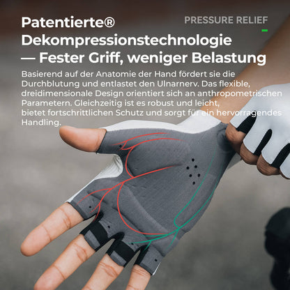 ROCKBROS Elastic Interface® Halbfinger Fahrradhandschuhe