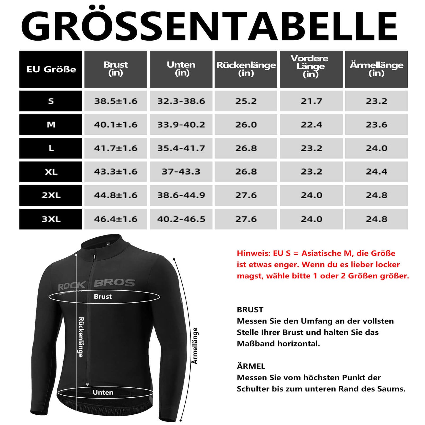 Winter cycling jacket, windproof cycling apparel, sporty, ROCKBROS