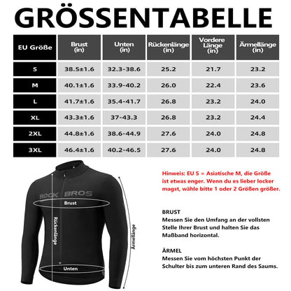 Winter cycling jacket, windproof cycling apparel, sporty, ROCKBROS