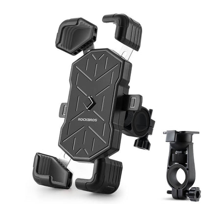 ROCKBROS Fahrrad Handyhalterung 360° Drehbar für 4,5-7,2 Zoll
