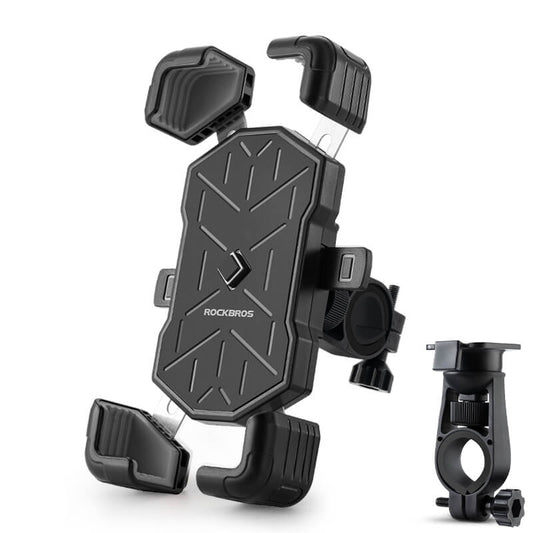 ROCKBROS Fahrrad Handyhalterung 360° Drehbar für 4,5-7,2 Zoll