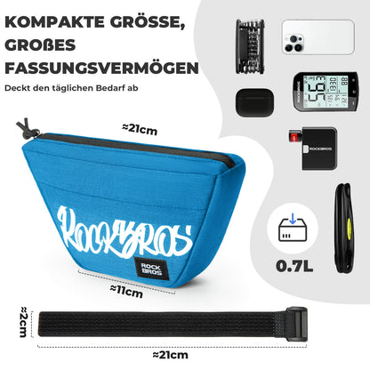 ROCKBROS Lenkertasche Leicht Kompakt 0,7L - SketchRide Series