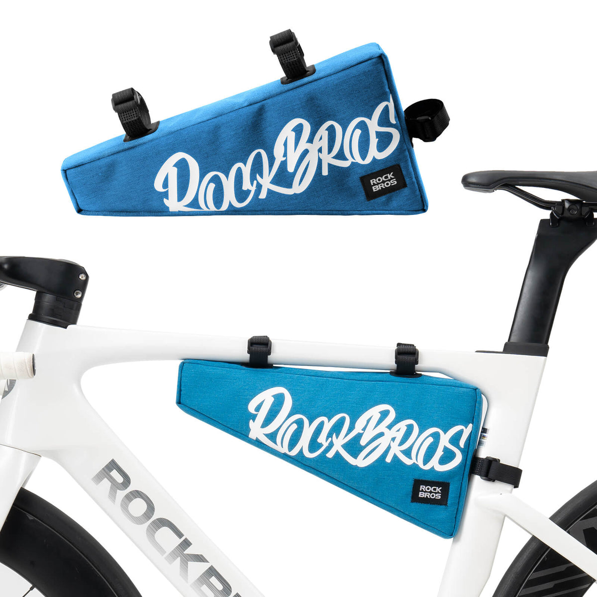 ROCKBROS Rahmentasche mit Klettbandverschluss 1,9L - SketchRide Series