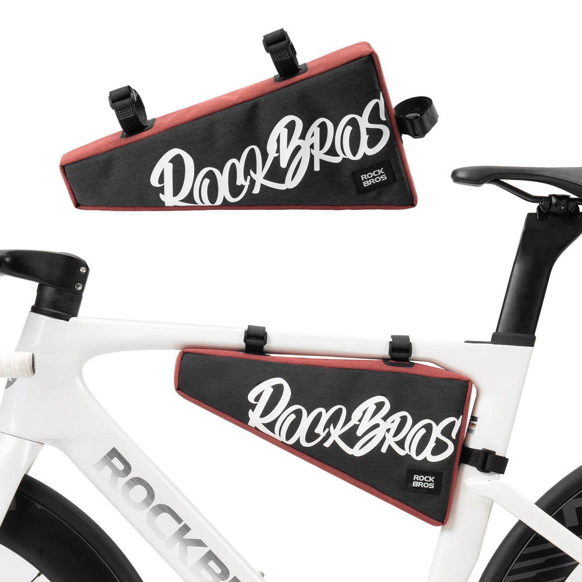 ROCKBROS Rahmentasche mit Klettbandverschluss 1,9L - SketchRide Series