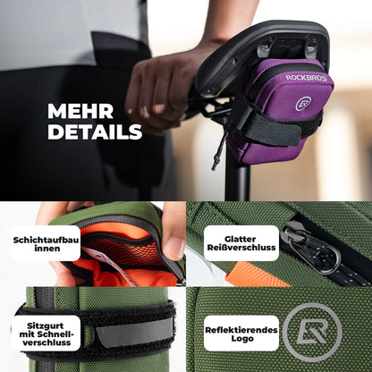 Bicycle Saddle Bag Compact Storage Bag Road Bike MTB ROCKBROS