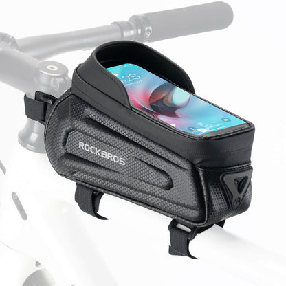 Water-repellent bicycle bag, mobile phone case with TPU touchscreen, ROCKBROS