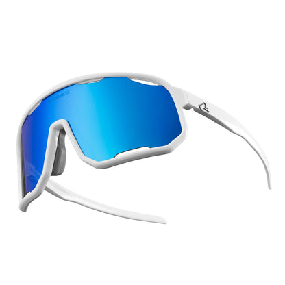 Cycling glasses, polarized sunglasses, UV protection, interchangeable nose pads, women's/men's, ROCKBROS