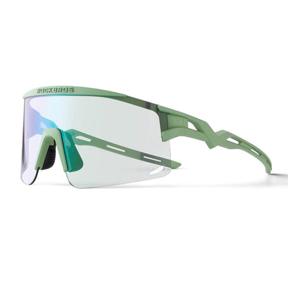 Cycling glasses, photochromic/polarized, windproof, UV protection, ROCKBROS