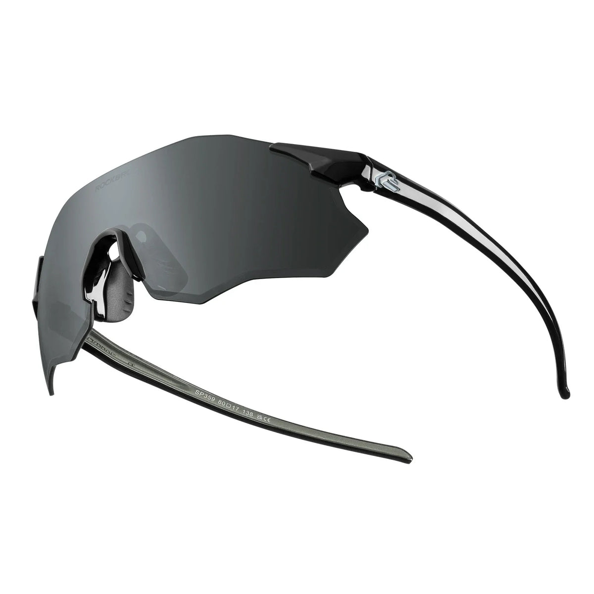 ROCKBROS Fahrradbrille Verspiegelte Gläser UV400-Schutz Ohne Rahmen -SWIFT
