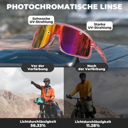 ROCKBROS Sonnenbrille Selbsttönend UV400-Schutz