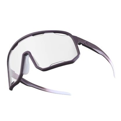 Cycling glasses, photochromic sunglasses, UV protection, interchangeable nose pads, women's/men's, ROCKBROS