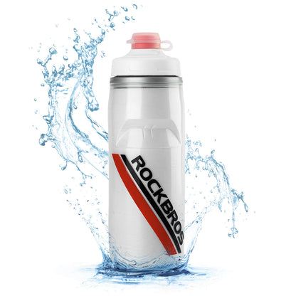 620 ml cycling bottle, sports bottle with 5-hour cooling function, ROCKBROS