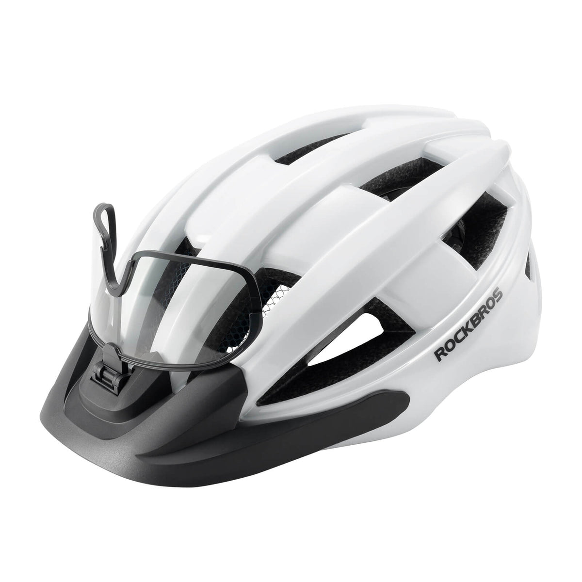 ROCKBROS Fahrradhelm mit Rücklicht 55-61cm