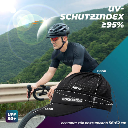 ROCKBROS Pferdeschwanz Kappe UV-Schutz Sommer Unisex