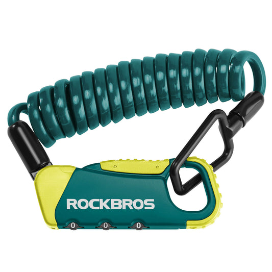 ROCKBROS Kabelschloss Zahlenschloss Helmschloss 120cm Leicht