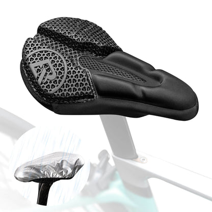 Bicycle seat cover, saddle cover, 3D shock-absorbing padding, ROCKBROS