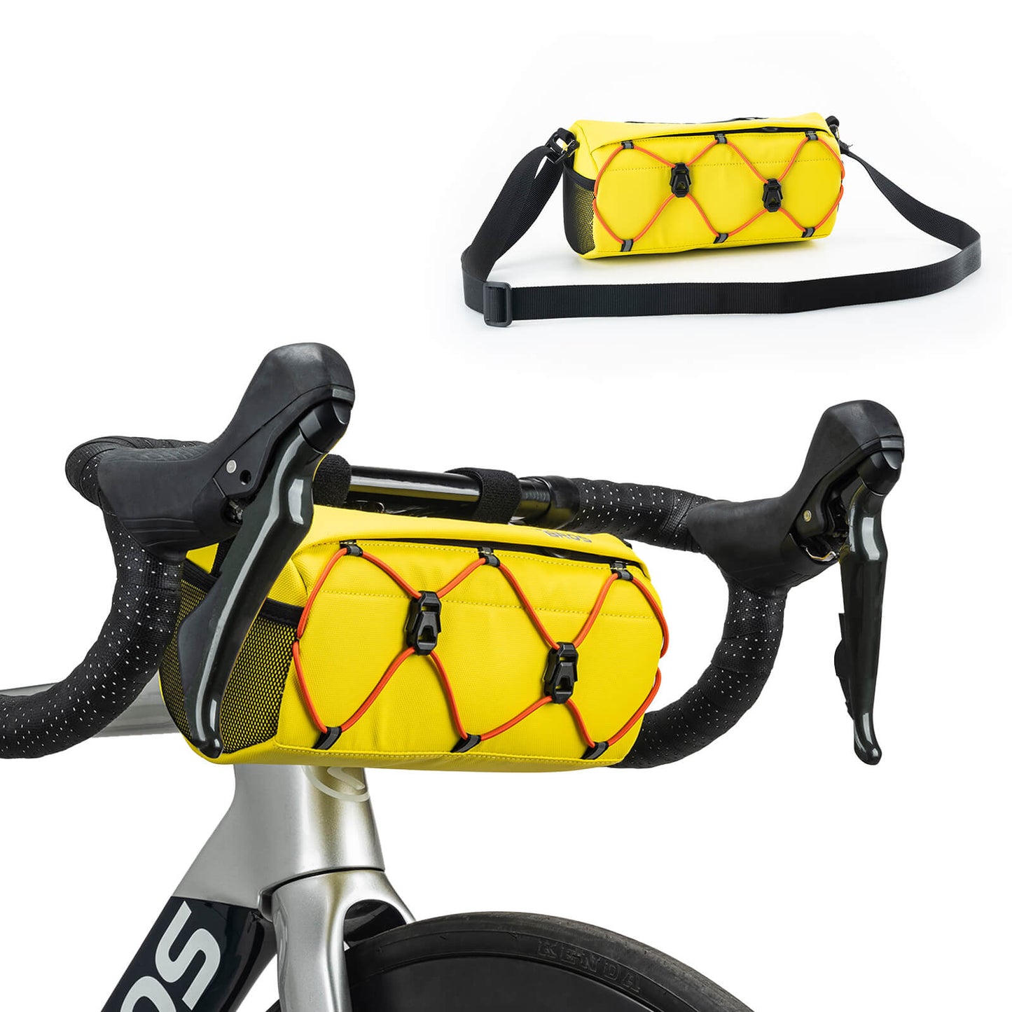 Bicycle handlebar bag 2.2L with shoulder strap in 6 colors ROCKBROS