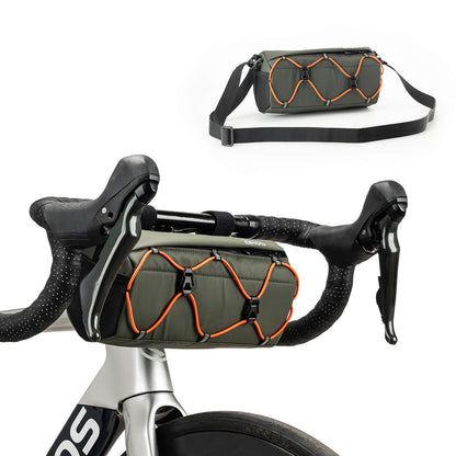 Bicycle handlebar bag 2.2L with shoulder strap in 6 colors ROCKBROS